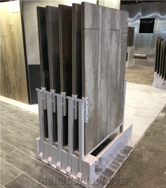 Flipped On 90 Degree , Tile Display Stand