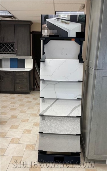 Granite And Marble Porcelain Quartz Tile Display Rack
