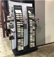 Granite, Marble And Porcelain Tile Sample Tower Display Rack