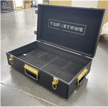 Granite, Marble Quartz Sample Display Suitcase