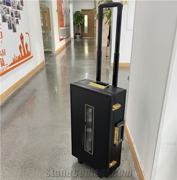 Granite, Marble Quartz Sample Display Suitcase