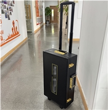 Granite, Marble Quartz Sample Display Suitcase