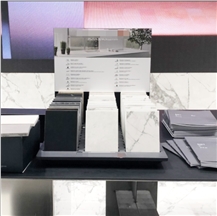 Marble Porcelain Tile Sample Table Display Rack