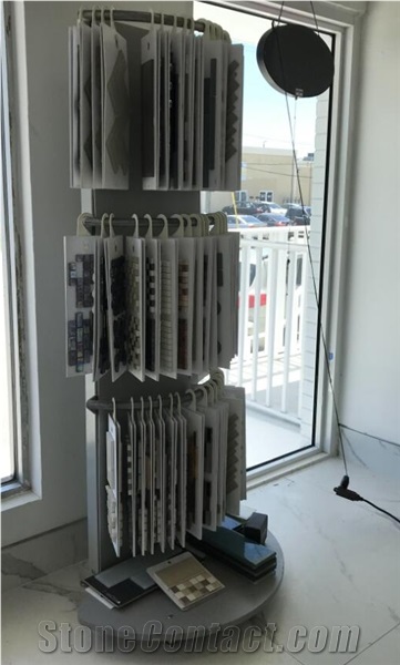 Marble Stone Glass Mosaic Tile Display Holder Rack