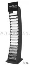 MDF Artifical Stone And Porcelain Sample Display Tower Stand