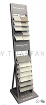 Porcelain Quartz Surface Sample Exhibition Display Stand