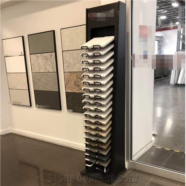 Quartz And Porcelain Sample Display Rack