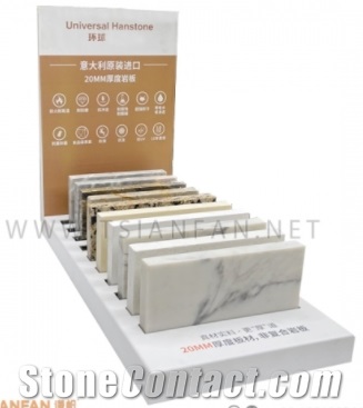 Stone And Quartz Stone Table Display Stand