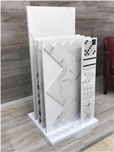 Wooden  Porcelain Flooring Tile Sample Board Display Stand