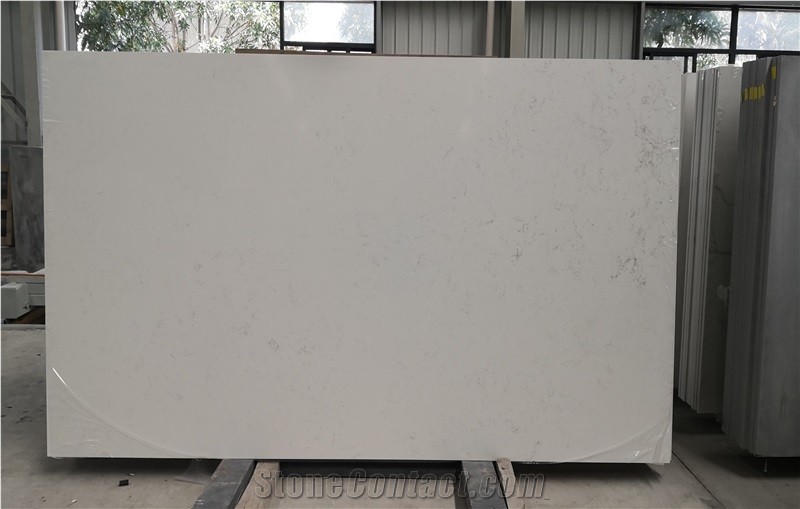 Carrara Classic Quartz Slab