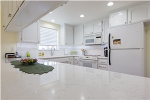 Carrara Classic Quartz Slab
