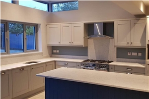 Carrara Classic Quartz Slab