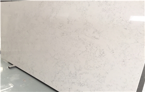 Carrara Extra White Quartz Slab For Bathroom Wall