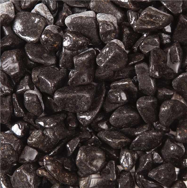 Tumbled Basalt Pebbles & Gravels