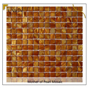 UNION DECO Dyed Color Mother Of Pearl Mosaic MOP Wall Tiles