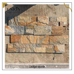 UNION DECO Culture Stone Natural Rusty Quartzite Wall Panel UNION DECO Culture Stone Natural Rusty Quartzite Wall Panel