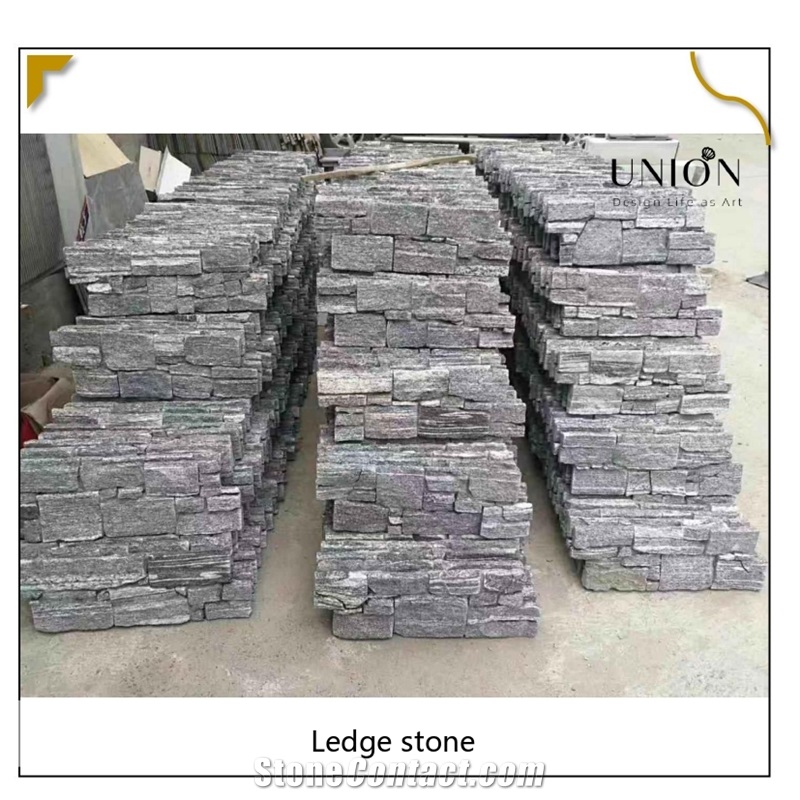UNION DECO Dove Grey Cladding Stone Stacked Stone Cladding