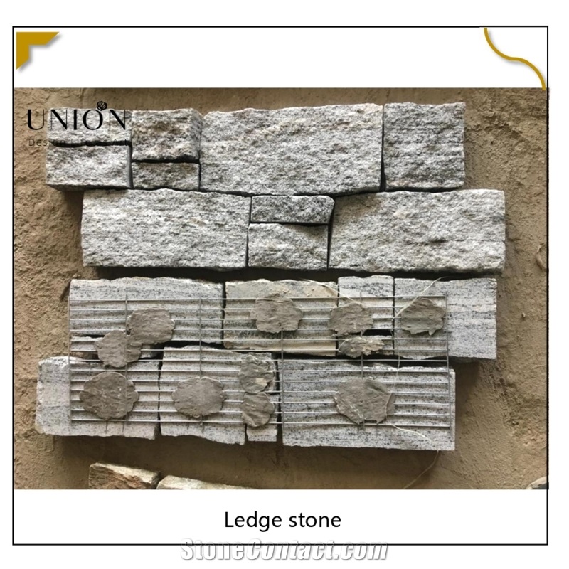 UNION DECO Dove Grey Cladding Stone Stacked Stone Cladding