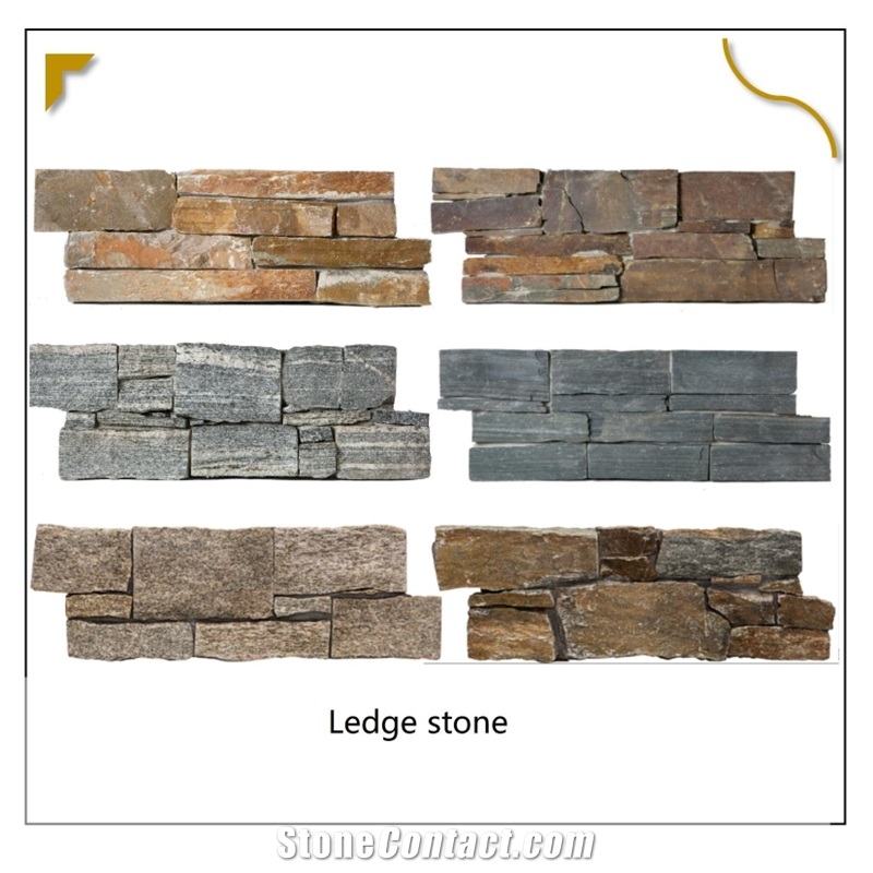 UNION DECO Dove Grey Cladding Stone Stacked Stone Cladding