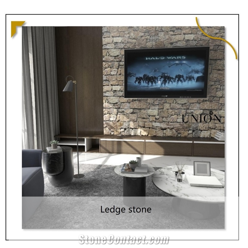 UNION DECO Marble Stone Cladding Stacked Stone Wall Tiles