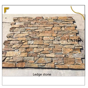 UNION DECO Natural Rusty Quartzite Stone Cladding Stone