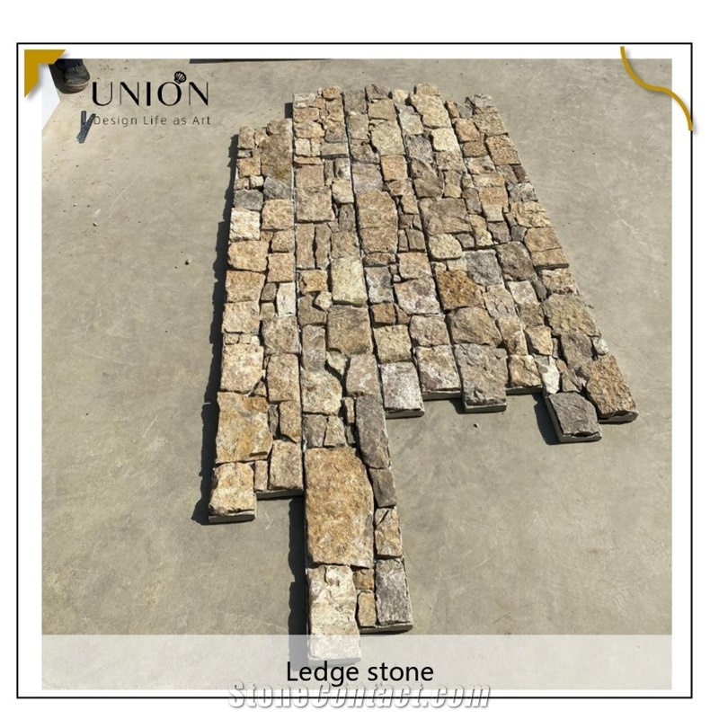 UNION DECO Stacked Culture Ledge Stone Wall Cladding Stone