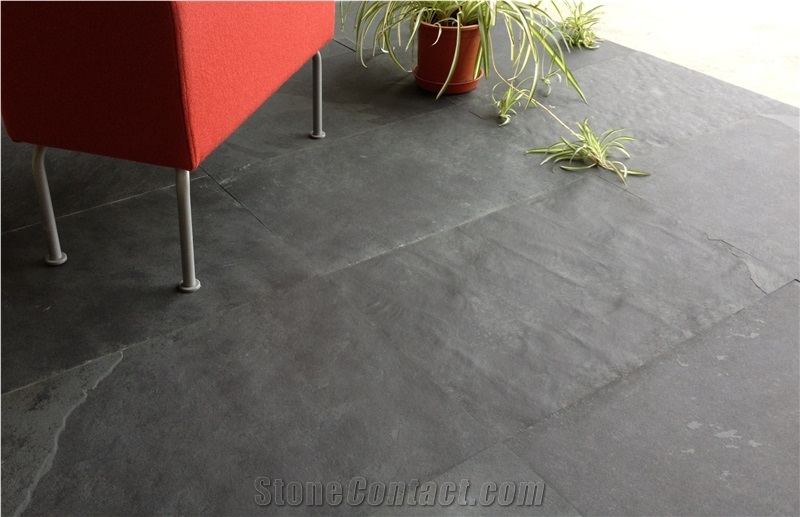 Black Slate Slabs, Preta Ardosia