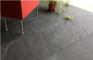 Black Slate Slabs, Preta Ardosia