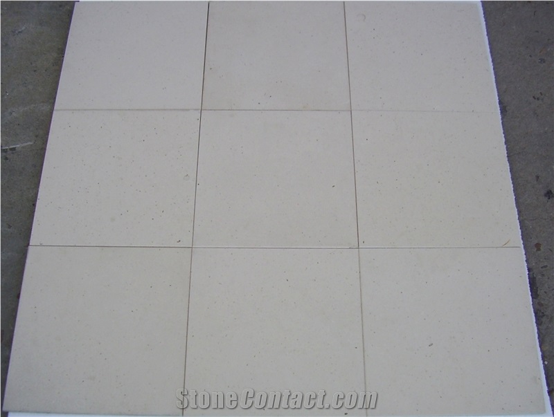 Branco Do Mar Limestone Slabs, Limestone Tiles