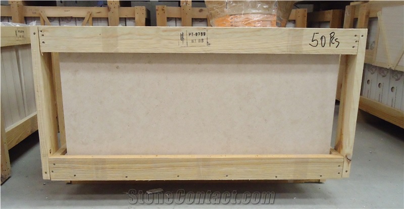 Moleanos Beige Limestone Slabs, Limestone Tiles