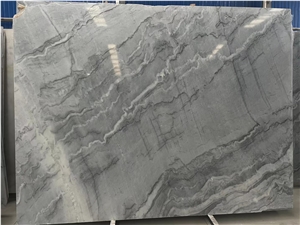 China Bruce Grey Marble Slabs Guangxi Grey Marble