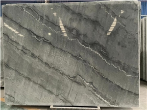 China Bruce Grey Marble Slabs Guangxi Grey Marble