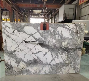 Eksioglu Iceberg  Marble  Slabs Invisiable Grey Marble Tiles