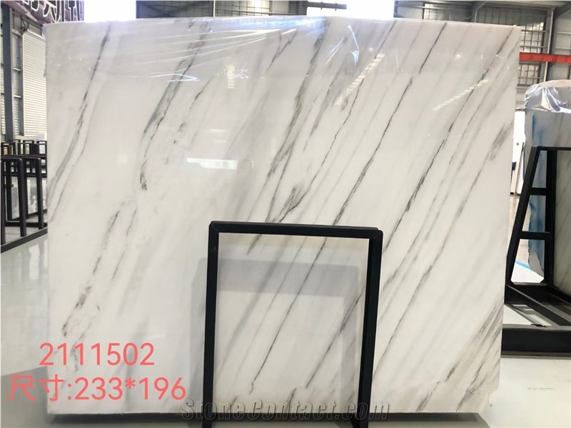New Calacatta White Marble Slabs Marmi Bianco Calacatta Tiles