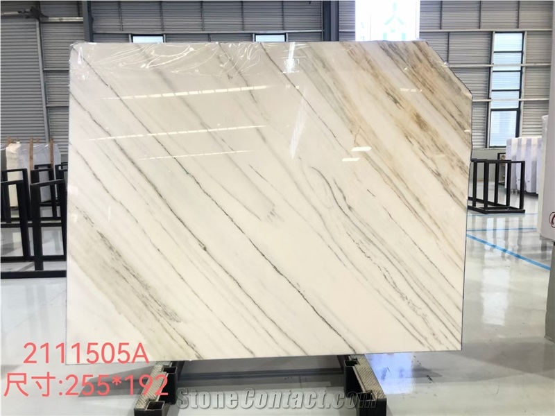 New Calacatta White Marble Slabs Marmi Bianco Calacatta Tiles