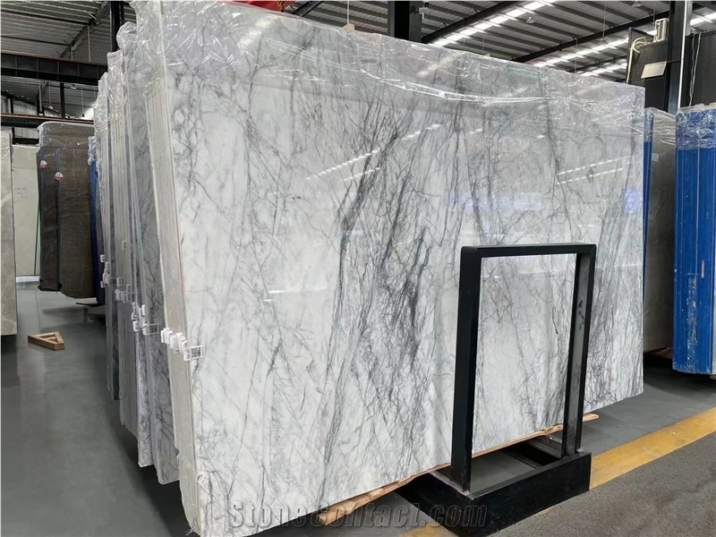 New Milas Lilac White Marble Slabs Milas New New York Marble