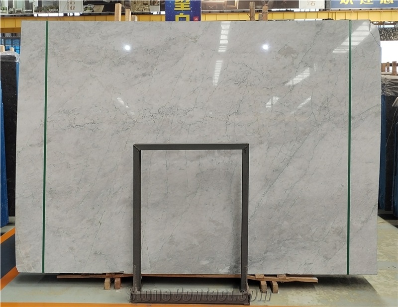 New Super White Marble Slabs Super Grey Marble Tiles