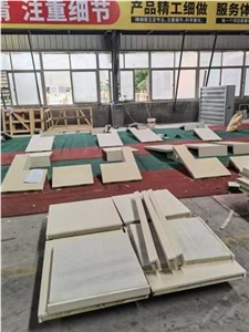 Calacatta Marble Backed Honeycomb Panel For Indoor Floor