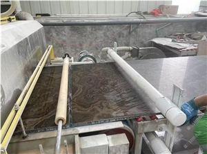 Gray Marble Backed Aluminum Honeycomb Panel