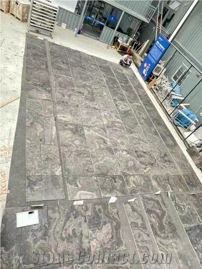 Gray Marble Backed Aluminum Honeycomb Panel