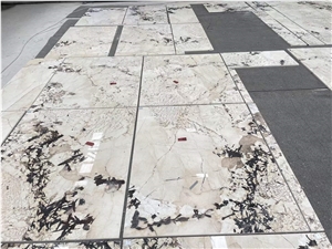 Ultra Thin Pandora Marble Backed Sintered Stone Thin Laminated Panels