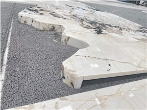 Ultra Thin Pandora Marble Backed Sintered Stone Thin Laminated Panels