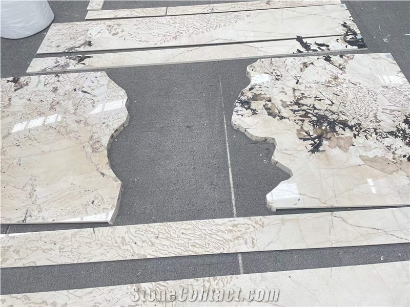 Ultra Thin Pandora Marble Backed Sintered Stone Thin Laminated Panels
