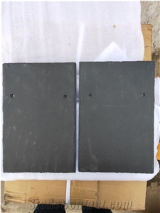 Black Slate Split Floor Tiles Big Size