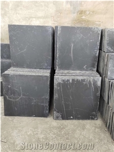 Black Slate Split Floor Tiles Big Size