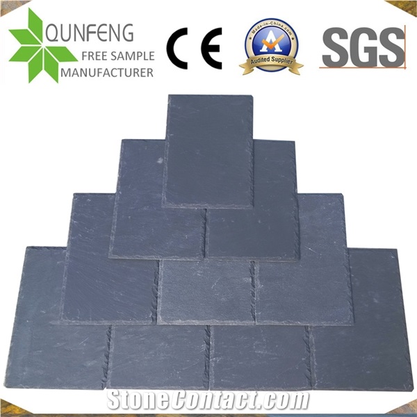 Antacid Split Black Stone Tile Slate Roofing For Covering