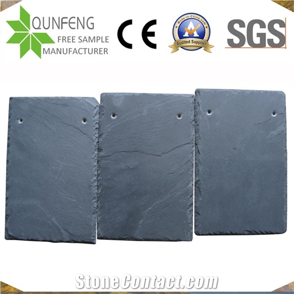 Antacid Split Black Stone Tile Slate Roofing For Covering