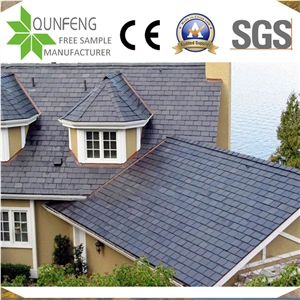 Cheap Black Slate Cladding Rectangular Roofing Slate Stone