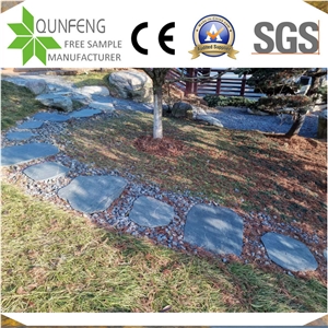 China Black Random Garden Stone Landscaping Walkway Slate