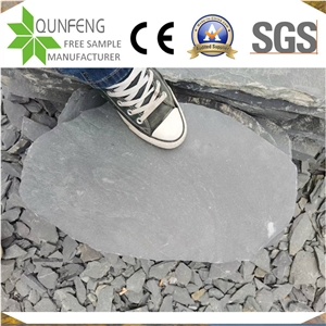 China Natural Black Stone Random Slate Walkway Pavers